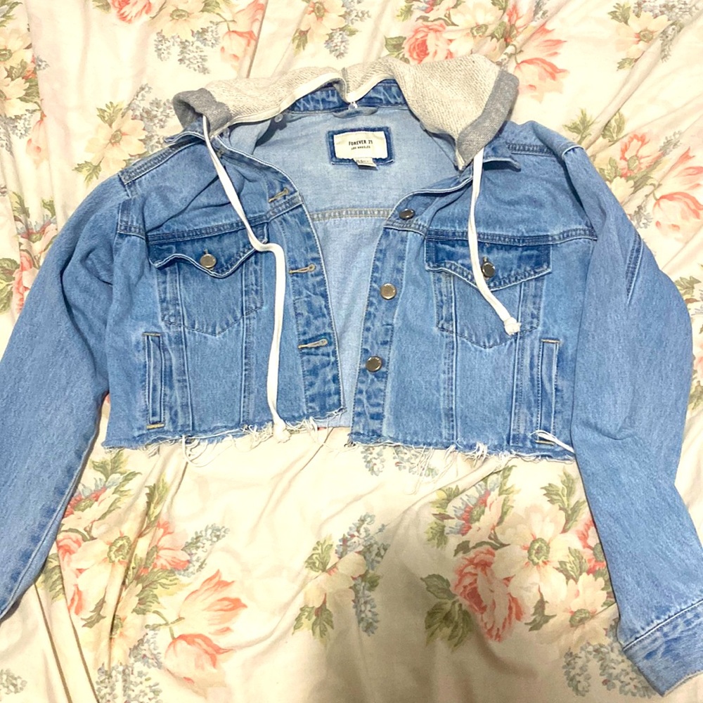 Jean jacket from forever, 21
